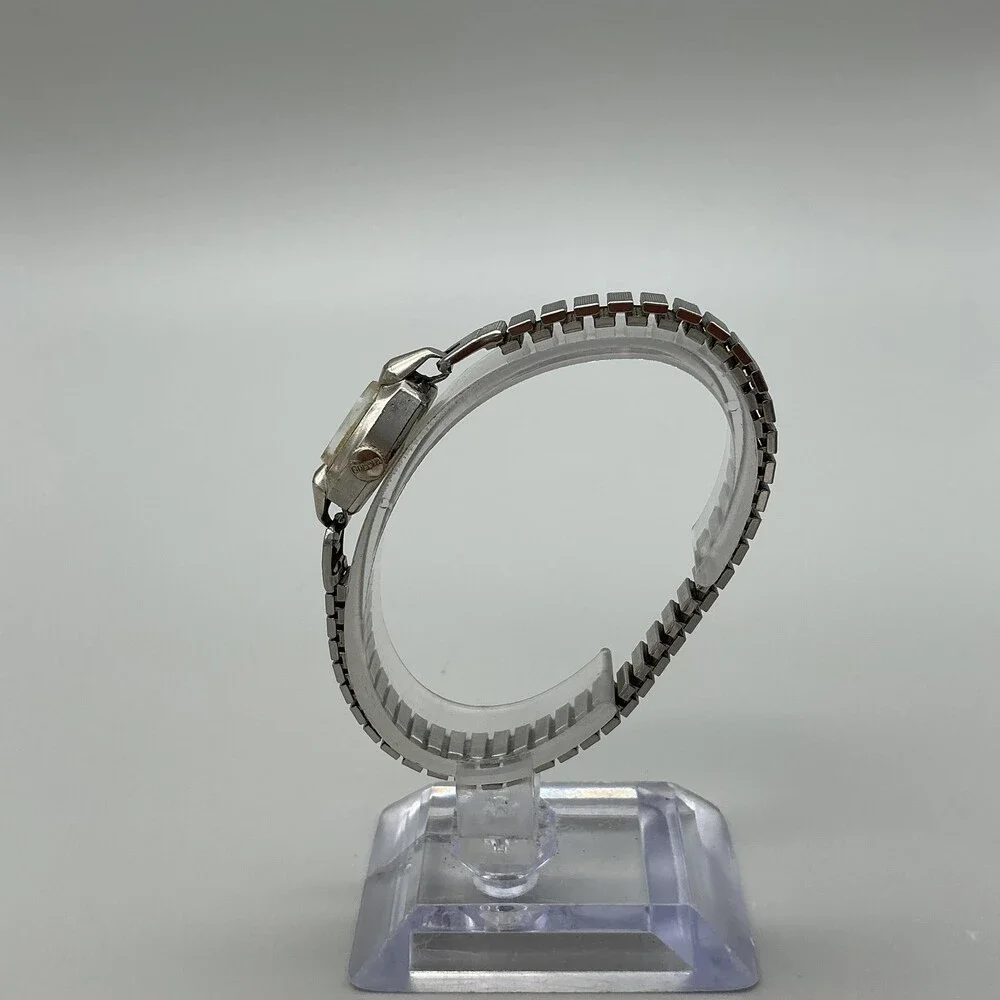 Vintage Bulova Womens Watch 16mm Cocktail 10K RGP Stretch Band Manual Wind